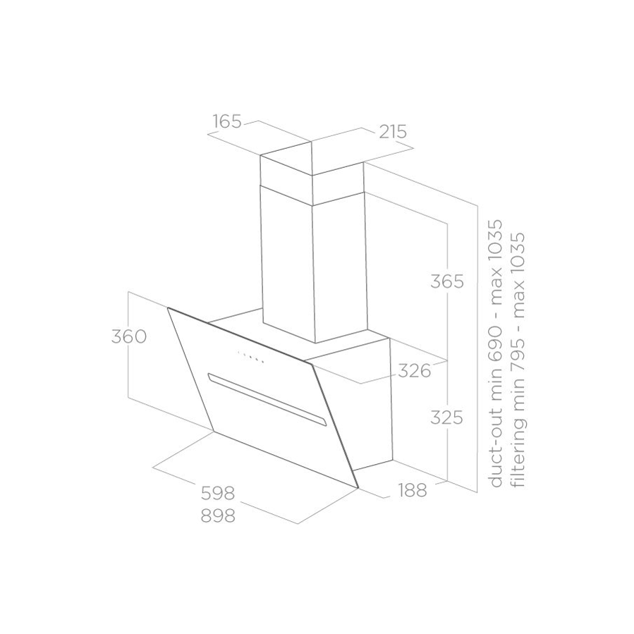 Napa Elica Shy-S BL/A/90 PRF0166933