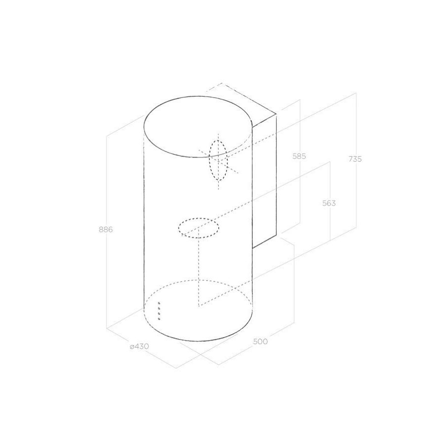Napa Elica Tube Pro BL MAT/A/43 PRF0090719B