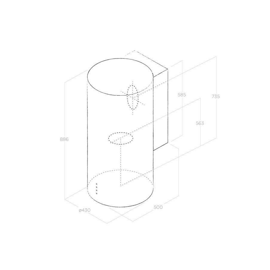 Napa Elica Tube Pro IX/A/43 PRF0080075B