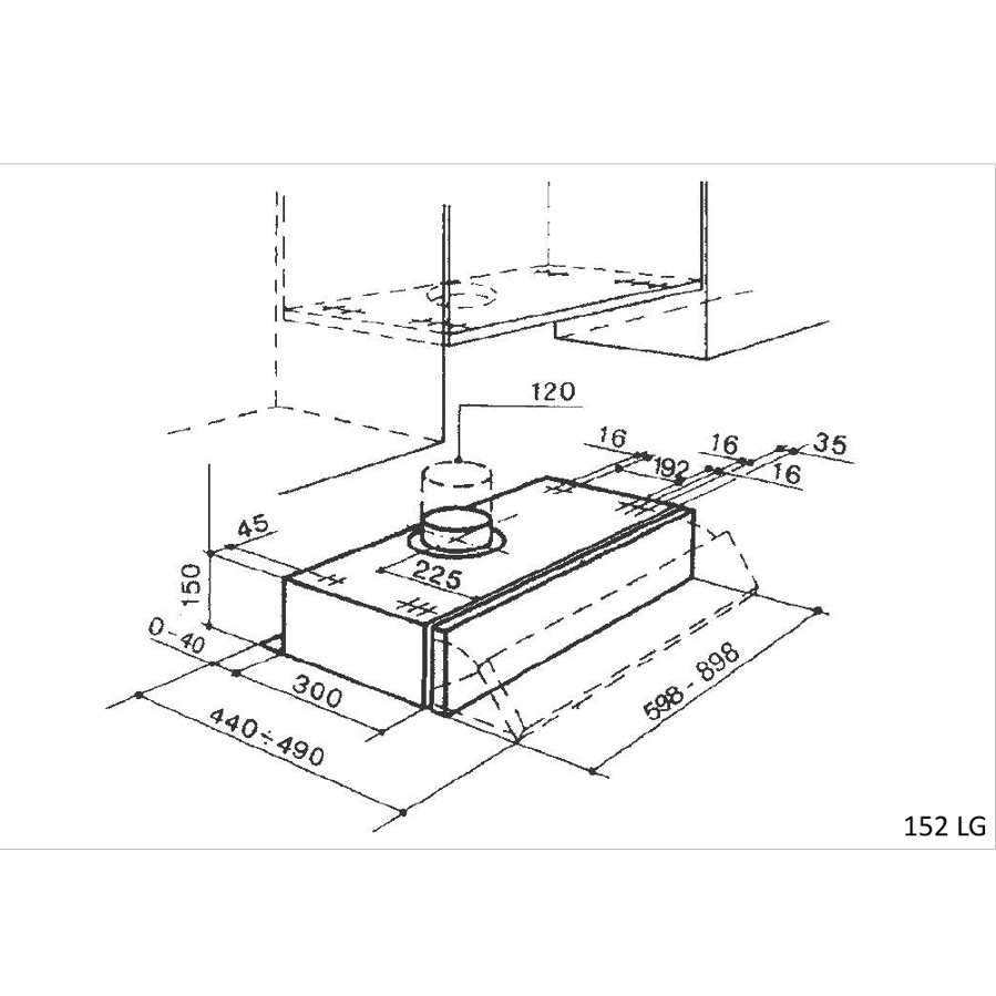 Napa Faber 152 SRM LG A90 315.0547.803