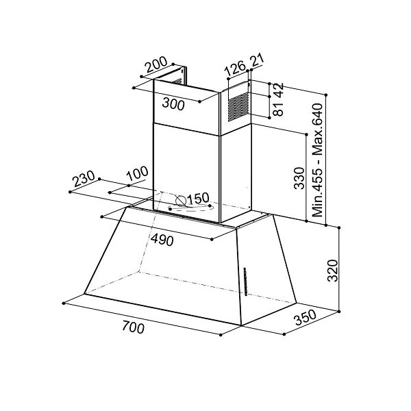 Napa Faber CHLOE EV8P OC A70