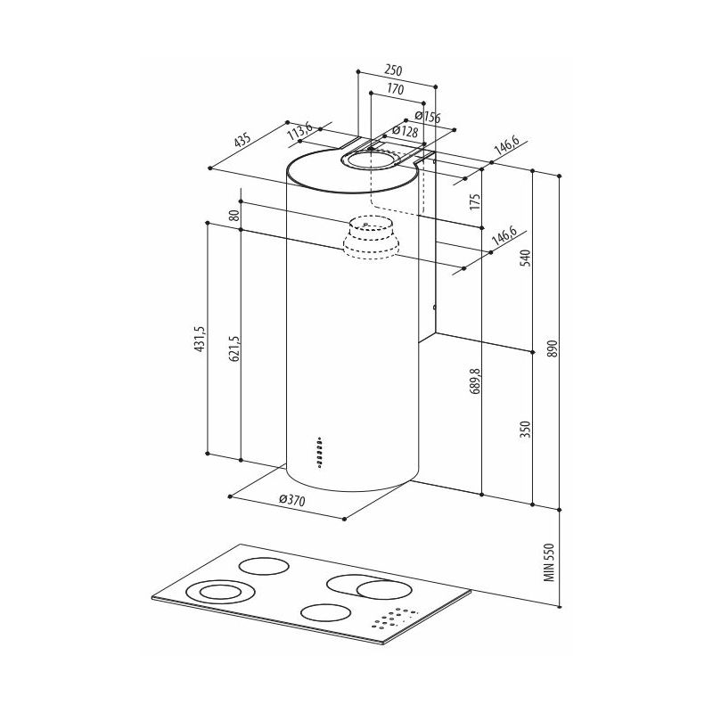 Napa Faber Cylindra EV8 X A37