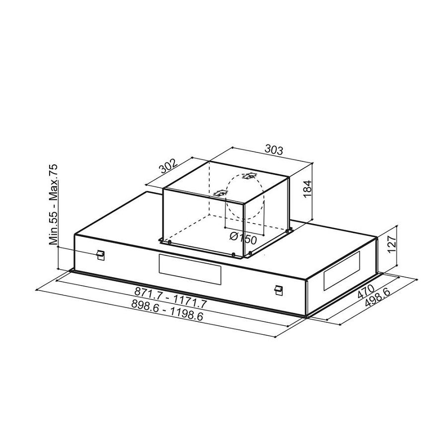 Napa Faber Heaven 2.0 X A120 110.0315.794