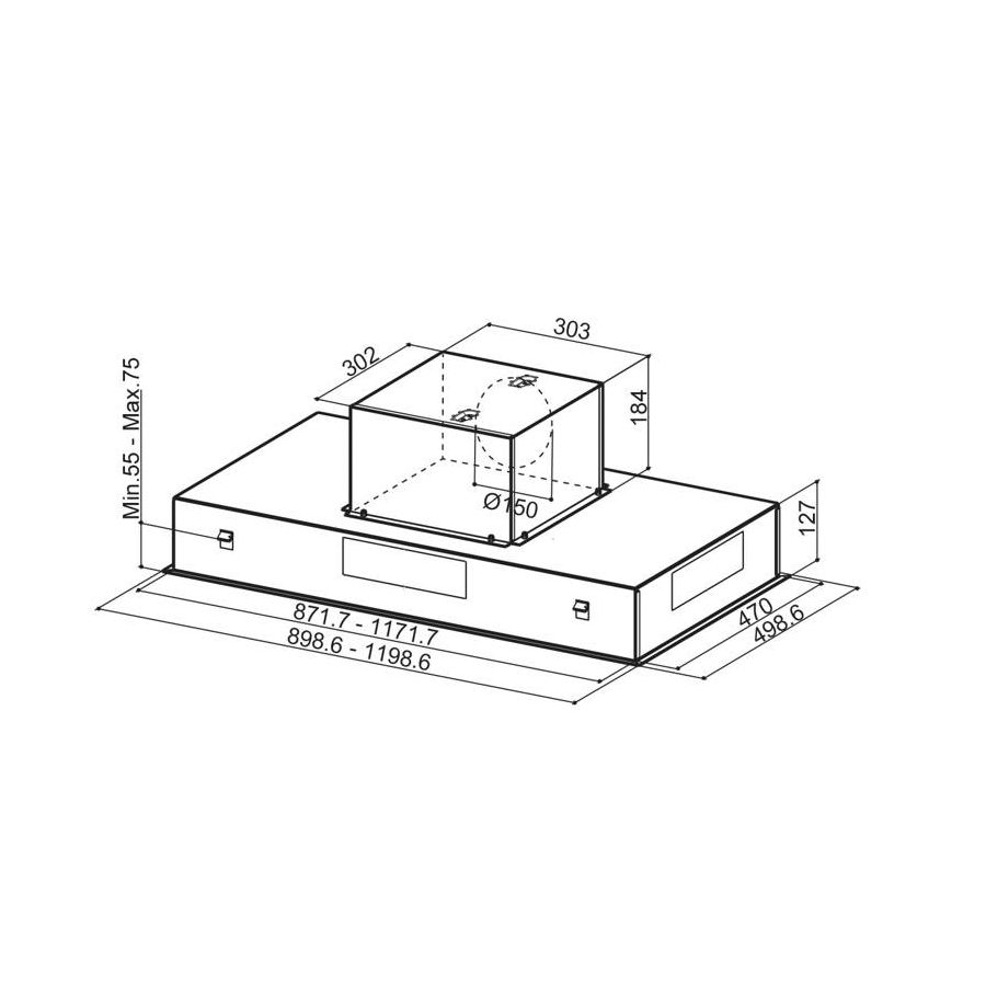 Napa Faber Heaven 2.0 X A90 110.0315.792