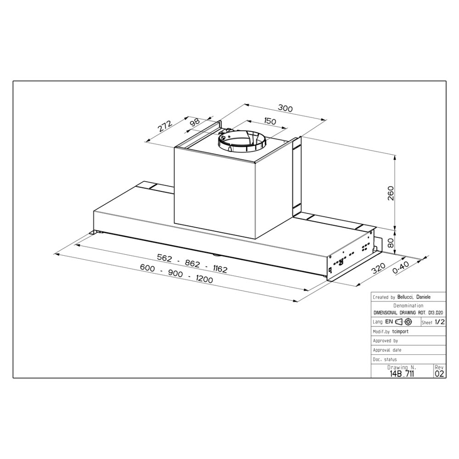 Napa Faber In-Nova Comfort X A90 110.0439.938