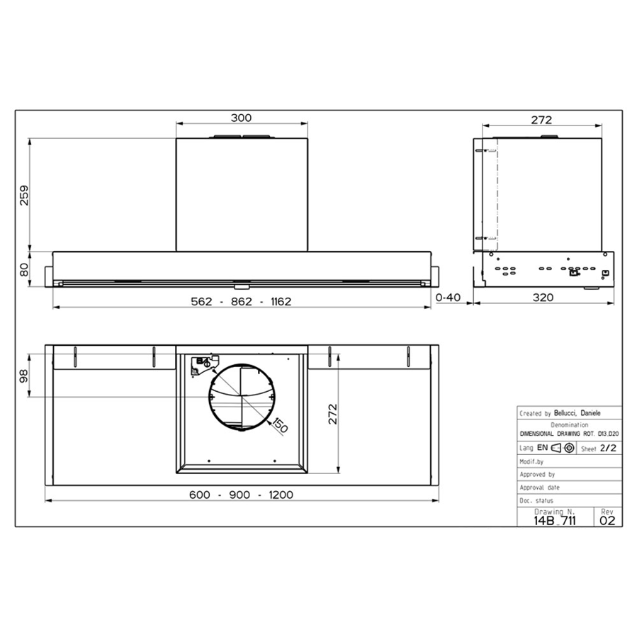 Napa Faber In-Nova Comfort X A90 110.0439.938