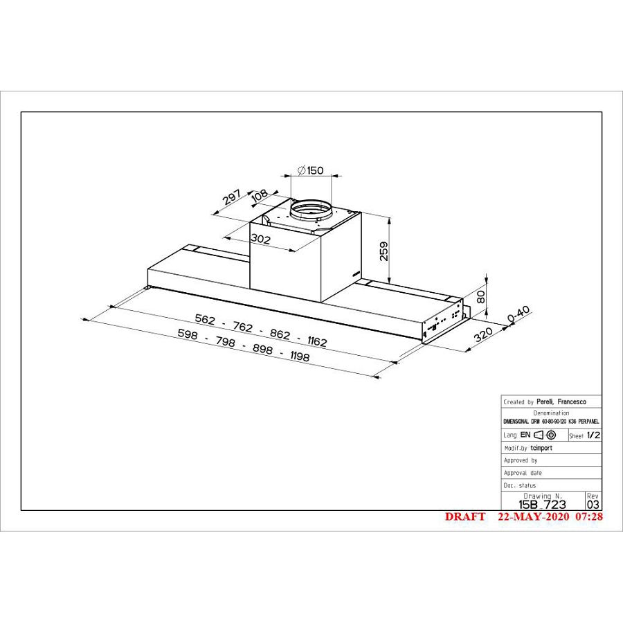 Napa Faber In-Nova Premium X KL A90 305.0621.942
