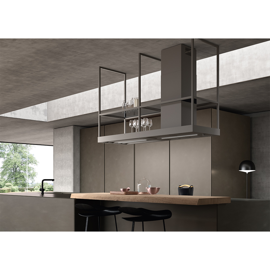 Napa Faber T-Shelf EV8 Titanium Matt A180 (710m3/h) 325.0617.018