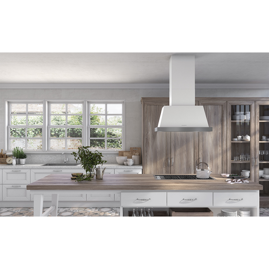 Napa Faber Thea Isola EV8 WH Matt F80 SC bez okvira (740m3/h) 321.0517.781