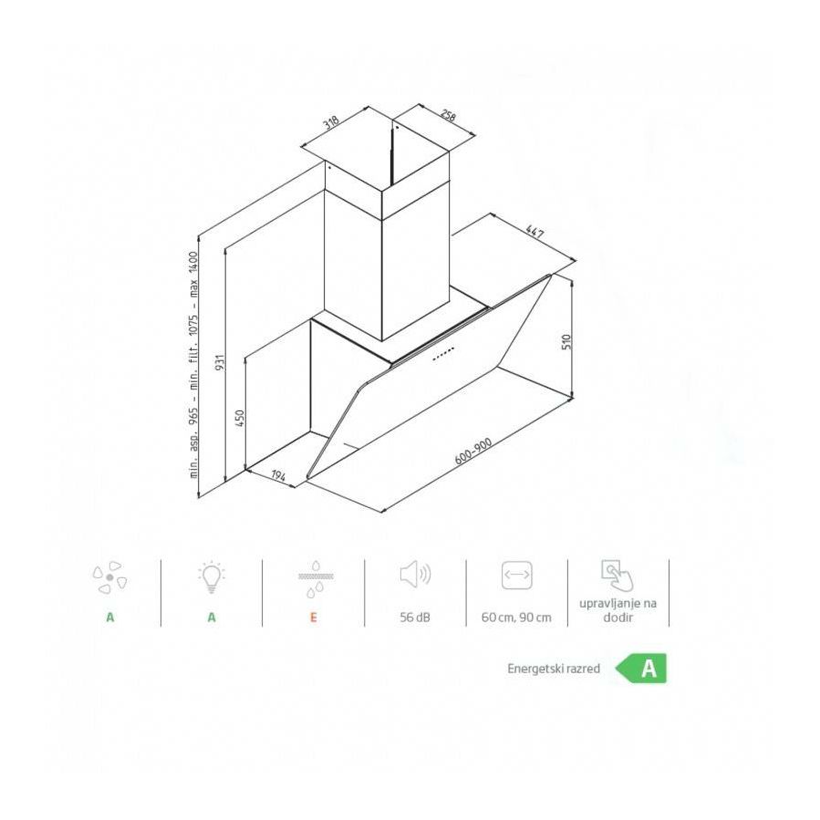 Napa Siccabo Screen Black 60 TC A