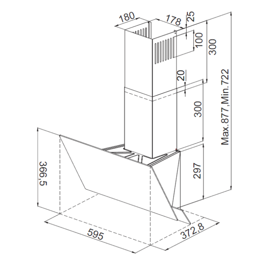 Napa Vivax CHO-60CSD100T GB