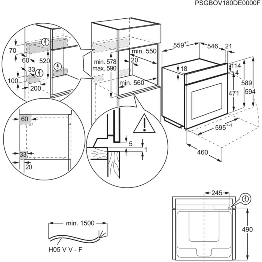 Pećnica AEG OU5AB21CM