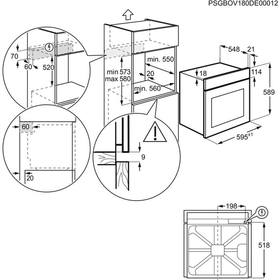 Pećnica AEG TR6PB531SB WiFi