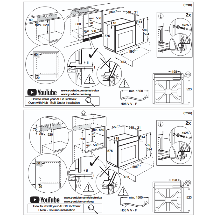 Pećnica AEG TR7PB731SB WiFi