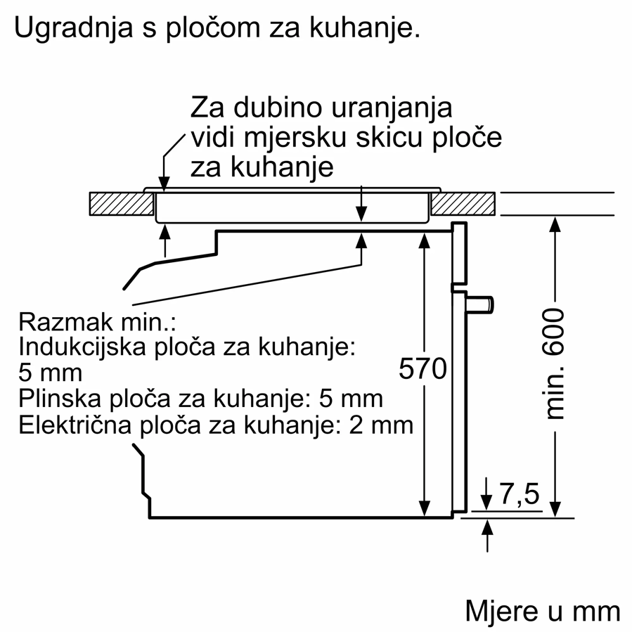 Pećnica Bosch HBA572EM3 AirFry MatBlack