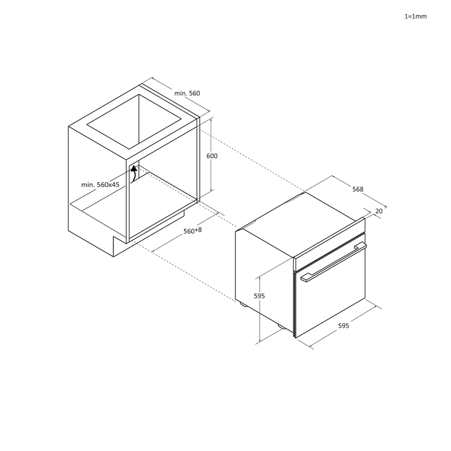 Pećnica Candy CA6NP3T3EHTB