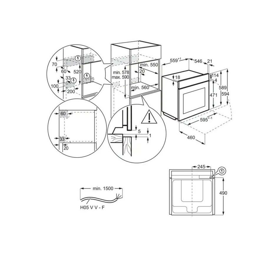 Pećnica Electrolux EOB8S39Z