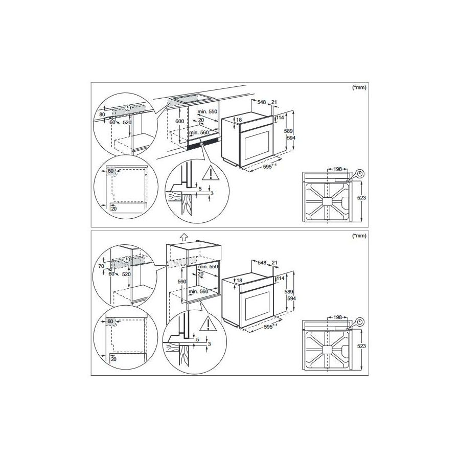 Pećnica Electrolux EOD4P57H