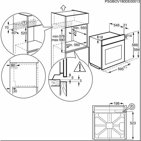 Pećnica Electrolux EOE7P31X