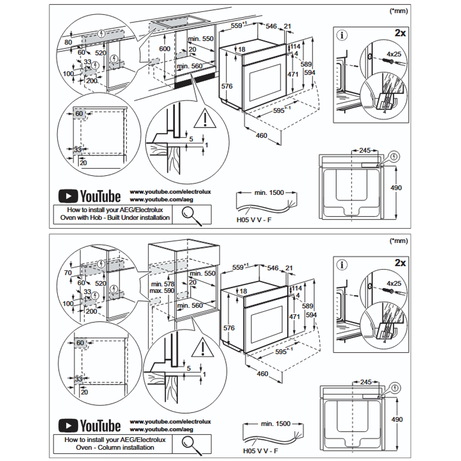 Pećnica Electrolux EOE9P3XT MatBlack WiFi