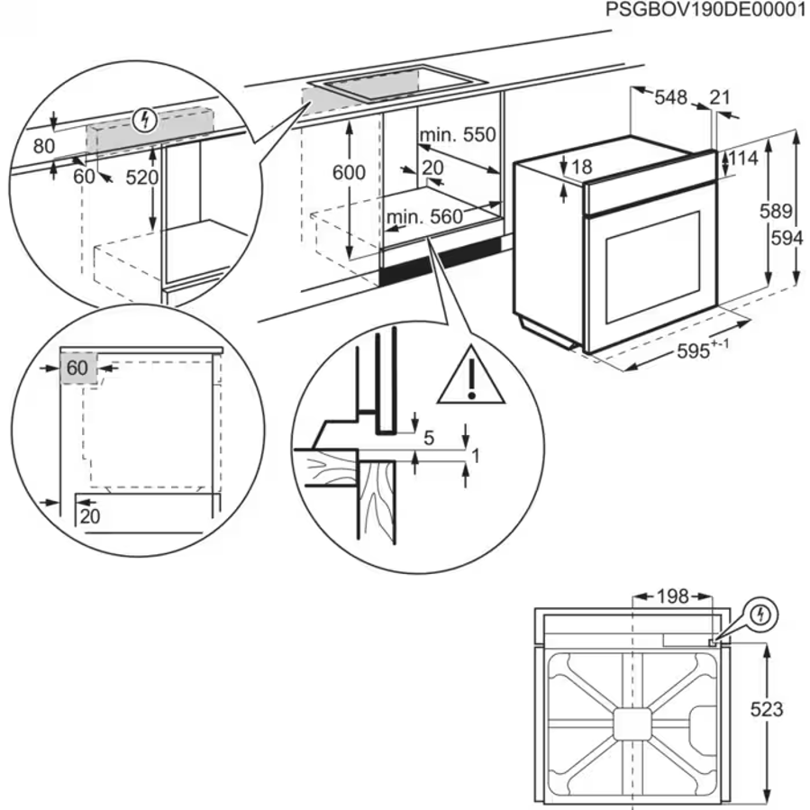 Pećnica Electrolux EOF7P86H2
