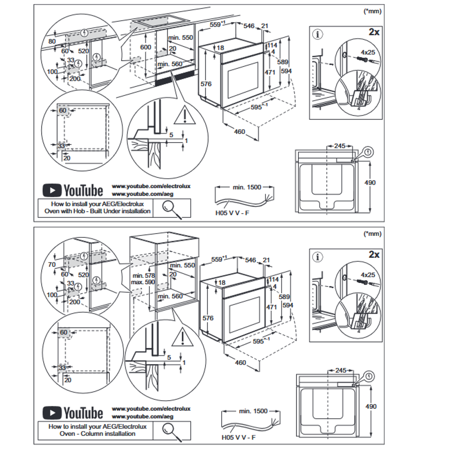 Pećnica Electrolux KOAAS3ST WiFi MatBlack