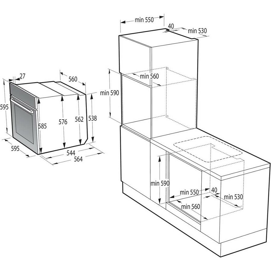 Pećnica Gorenje BOP6737E02XK