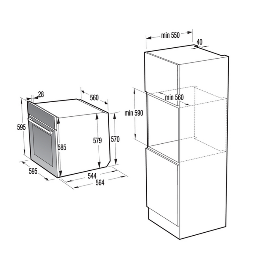 Pećnica Hisense BAS614A8B