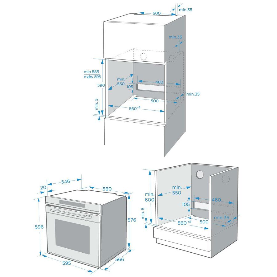 Pećnica Končar UPV729TM