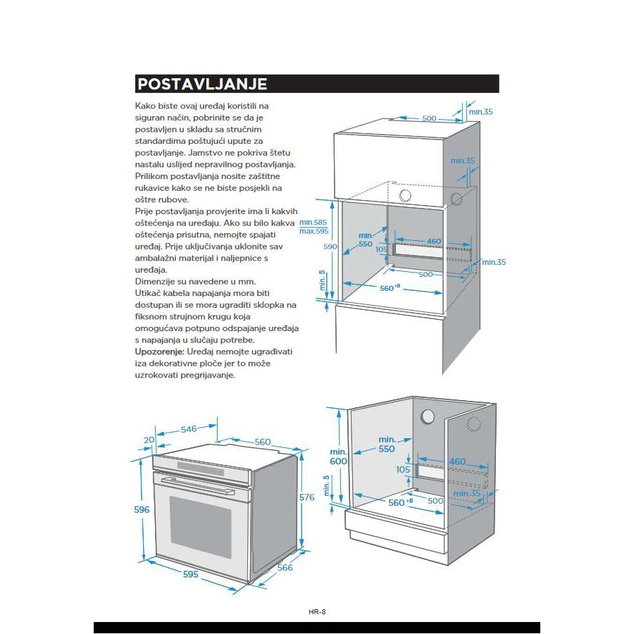 Pećnica Midea 7NM30E0B