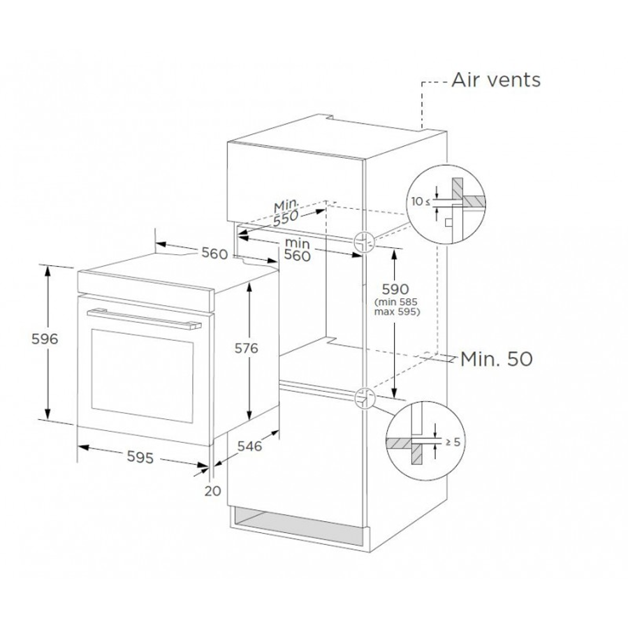Pećnica Midea MBO7NM30E4-BK