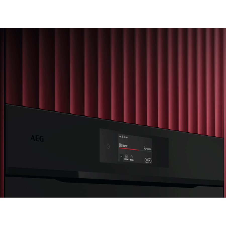 Ugradbena mikrovalna pećnica AEG NKM7N721T Grill WiFi MatBlack