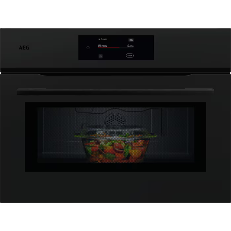 Ugradbena mikrovalna pećnica AEG NKM7N721T Grill WiFi MatBlack