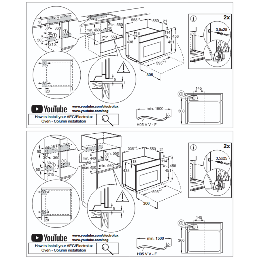 Pećnica s mikrovalnom Electrolux LVL9E2XZ WiFi
