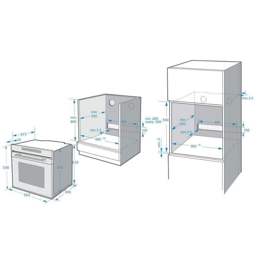 Pećnica s mikrovalnom Končar UPM7213TM