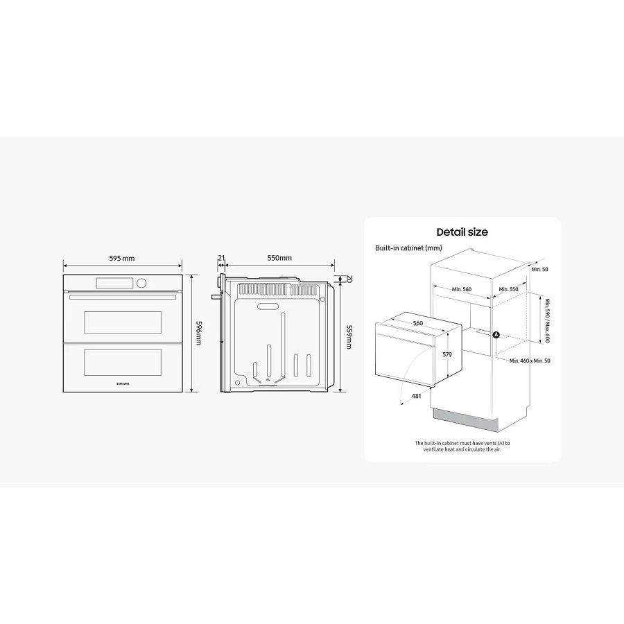 Pećnica Samsung NV7B5750TAK/U3