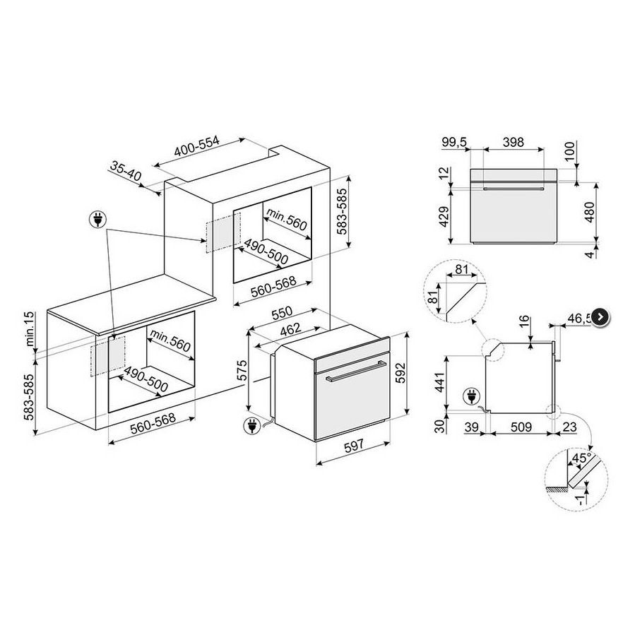 Pećnica Smeg SFP6401TVX1
