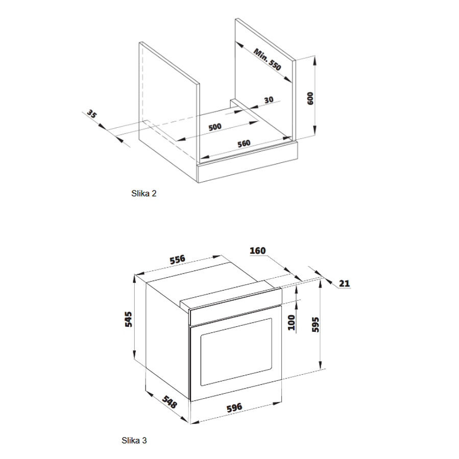 Pećnica Vivax BO-808BFD G
