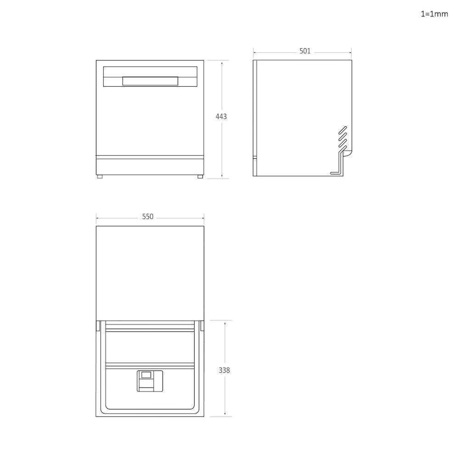Perilica posuđa Candy CP6E51LS