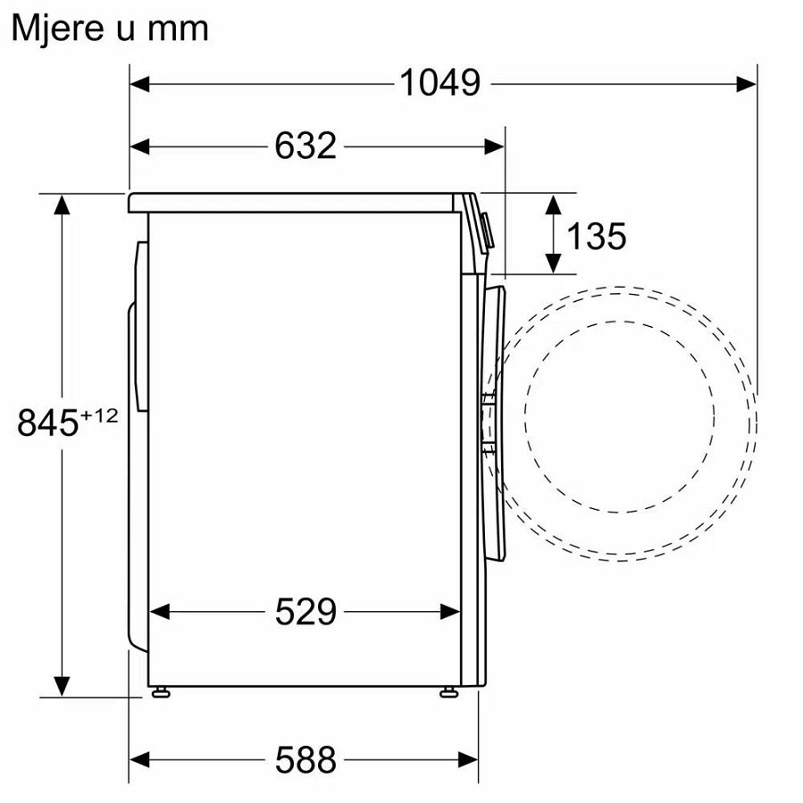 Perilica rublja Bosch WGG244Z5BY