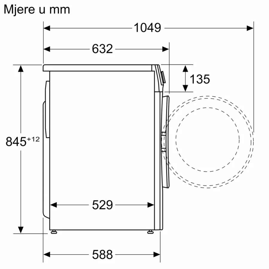 Perilica rublja Bosch WGG2540NBY