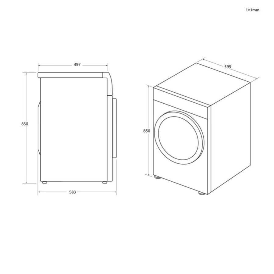 Perilica rublja Haier HW100-B14979NU1S WiFi