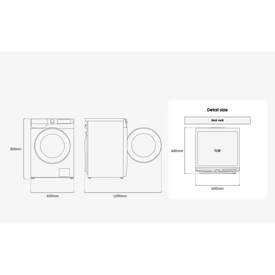 Perilica rublja Samsung WW90DG6U8FLBU4