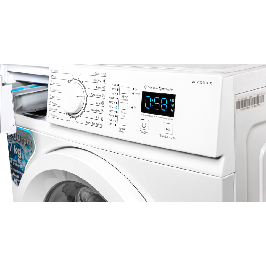 Perilica rublja Vivax WFL-120716CDS