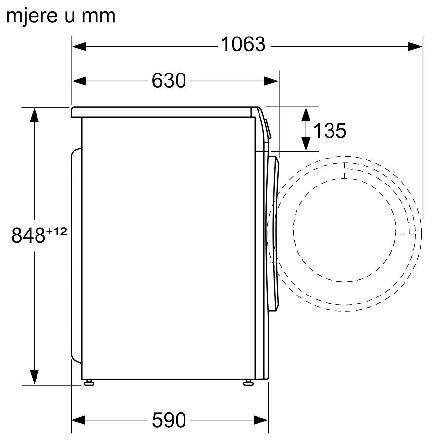 Perilica sušilica rublja Bosch WNA13400BY