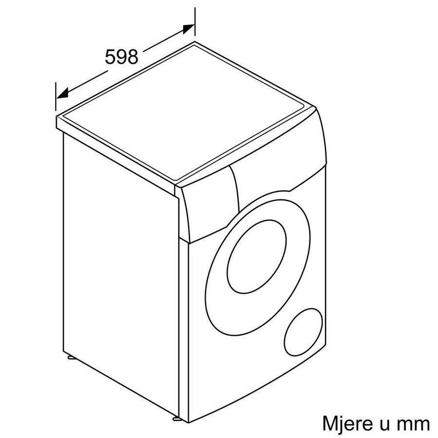 Perilica sušilica rublja Bosch WNC254A0BY - iDos