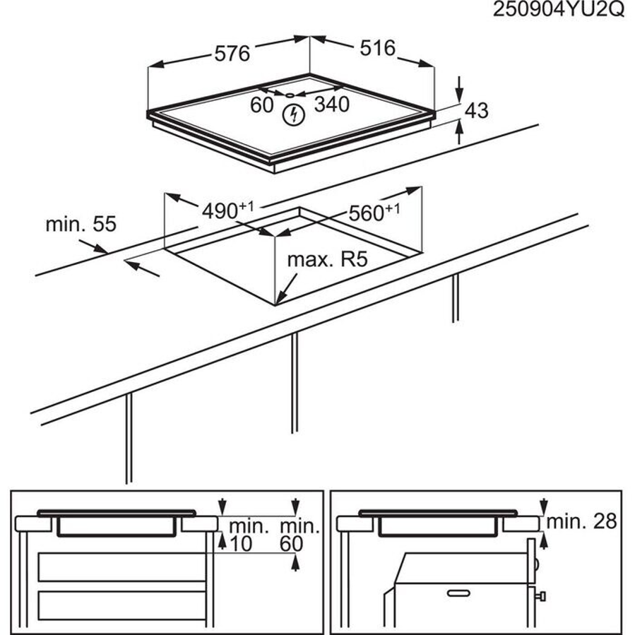 Ploča AEG TN64RA00XB