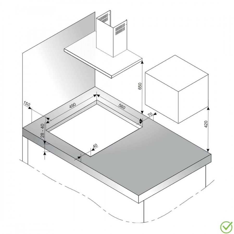 Ploča Amica PGA6101ApCb Retro
