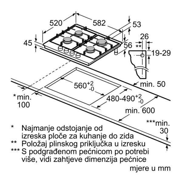 Ploča Bosch PCP6A5B90