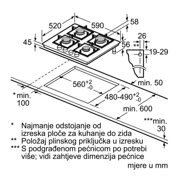 Ploča Bosch PPP6A2M90